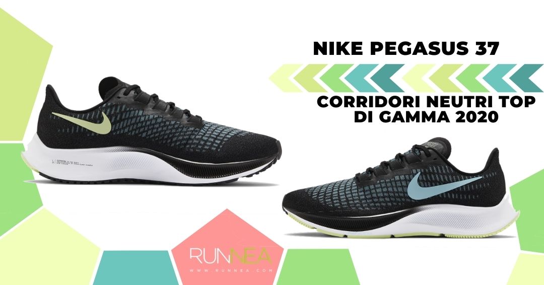 Le migliori scarpe da running ammortizzanti 2020 per scarpe da running neutrali, Nike Pegasus 37