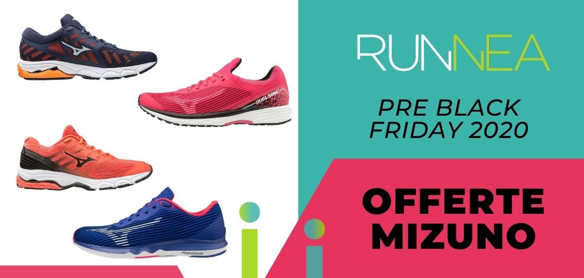 Pre Black Friday 2020: le migliori offerte di Mizuno sulle scarpe da running