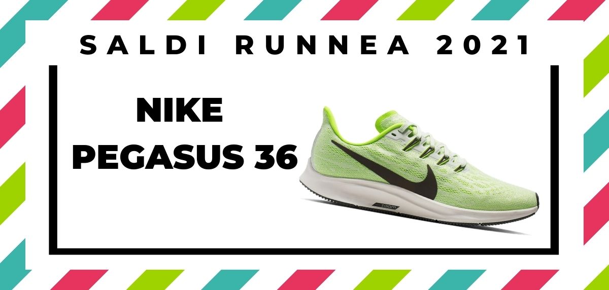 Saldi donna 2021: offerte delle migliori marche e negozi running, Nike Pegasus 36