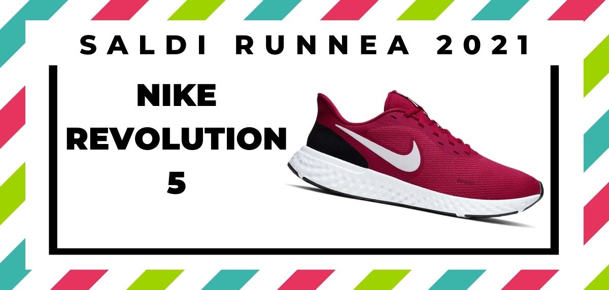 Saldi donna 2021: offerte delle migliori marche e negozi running, Nike Revolution 5