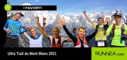 I favoriti dell'UTMB® Mont-Blanc 2021: un grande gruppo di donne e uomini