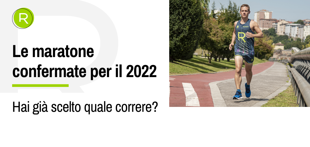 Le maratone confermate in Italia per il 2022