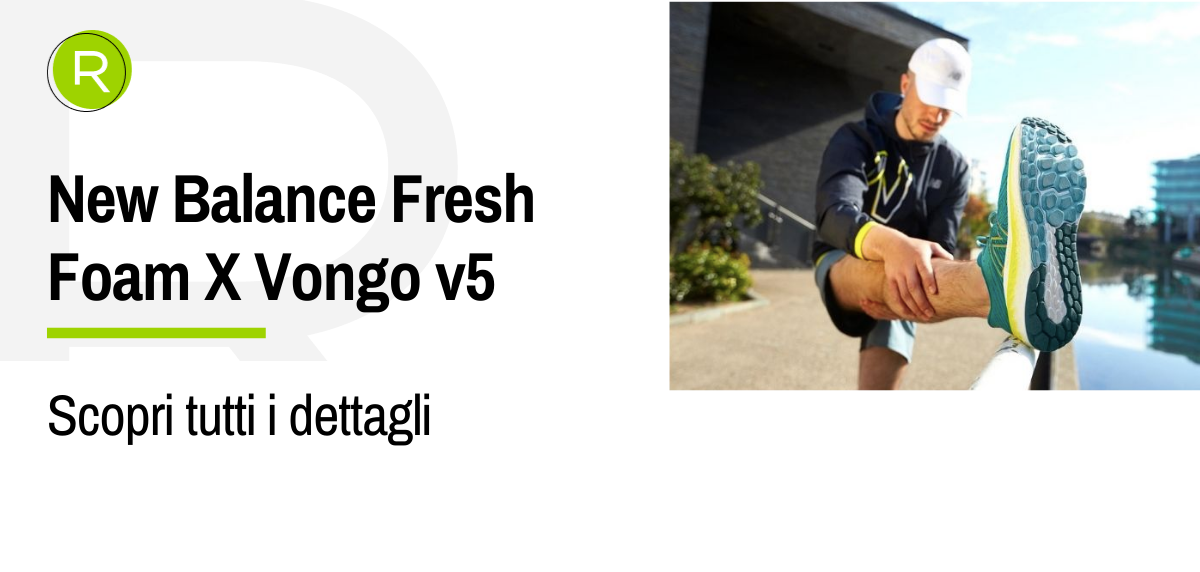 Scopri con noi i dettagli delle Fresh Foam X Vongo v5 di New Balance