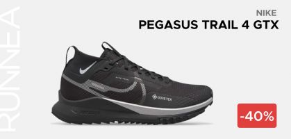 Nike Pegasus Trail 4 Gore-Tex a partire da 95,99€ prima di 160€  (-40% di sconto)