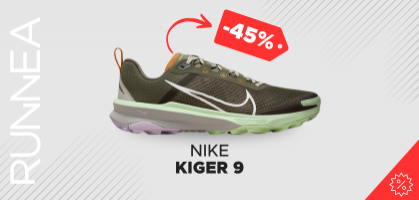 Nike Kiger 9 for €76 instead of €135 (45% off), using code SUN24. Nike Members only!