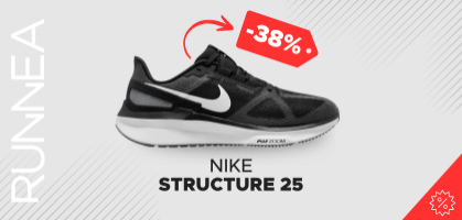 Nike Structure 25 a partire da 79,99€ prima di 130€ (-38% di sconto)