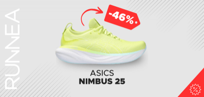 ASICS Nimbus 25 a partire da 109€ prima di 200€ 