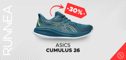 ASICS Cumulus 26 für 112€ (Ursprünglich 160€)