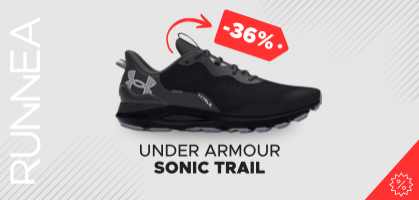 Under Armour Sonic Trail a partire da 93,42 € prima di 130€  (-36% di sconto)