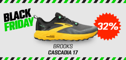 Brooks Cascadia 17 a partire da 90€ prima di 150€ (-35% di sconto)