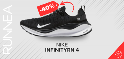 Nike InfinityRN 4 a partire da 101,99€ prima di 169,99€  (-40% di sconto)