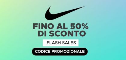 Soldi Flash NIKE: fino al 50% di sconto 