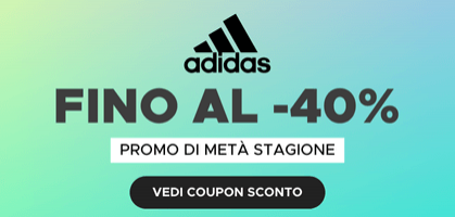 Saldi invernali adidas: fino al 40% di sconto su articoli selezionati