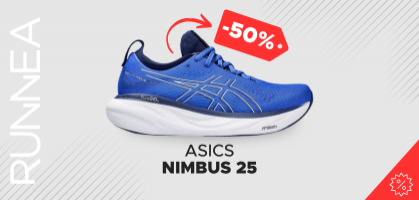 ASICS Nimbus 25 a partire da 119,94€ prima di 200€ (-40% di sconto)