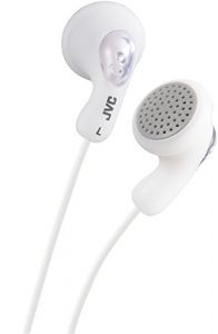 JVC Gumy HA-F14-WN-U - Auricolari in-ear per un comfort ottimale grazie al corpo in gomma morbida