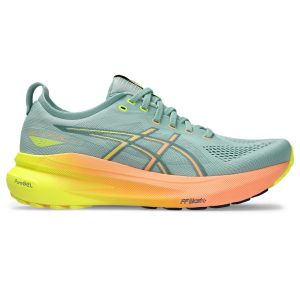 Asics Gel Kayano 31 Paris Light Celadon/Safety Yellow da Uomo