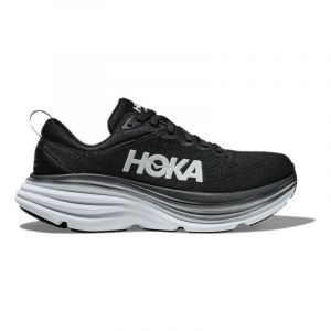 Scarpe Hoka One One Bondi 8 M (Colore: black white, Taglia: 46.5)