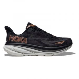 Scarpe Trail Running Hoka One One Clifton 9 (Colore: Black-Rose Gold, Taglia: 36.5)