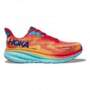 Scarpe Trail Running Hoka One One Clifton 9 (Colore: Cerise-Cloudless, Taglia: 45)