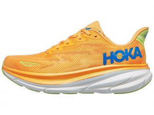 Scarpe HOKA Clifton 9 Solar Flare/Lettuce Uomo