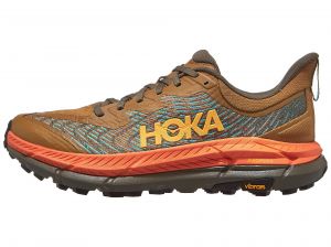 Scarpe HOKA Mafate Speed 4  Antique Olive/Squash Uomo