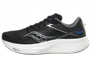 Scarpe Saucony Ride 17 Nero/Bianco Donna