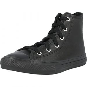 Converse Chuck Taylor all Star Hi Elevated Leather Nero Pelle 36 EU