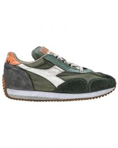 Diadora Heritage Scarpe Uomo 174736 Verde Equipe h Dirty Stone Wash Evo 45?