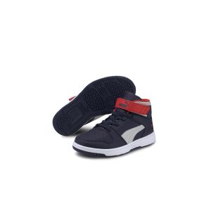 Puma Rebound Layup SL V Peacoat-Gray Violet-H R Red