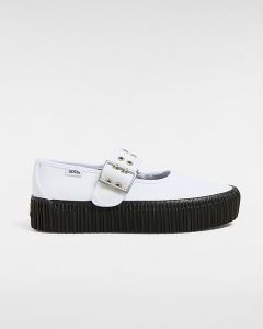 VANS Scarpe Mary Jane Creeper (white/black) Unisex Bianco, Taglia 47