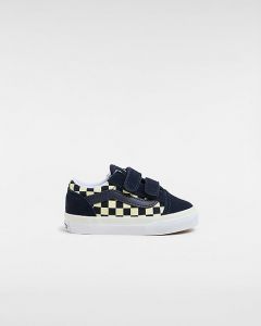 VANS Scarpe Con Strappo Bambino/a Old Skool Glow (1-4 Anni) (navy) Toddler Blu, Taglia 24