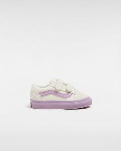 VANS Scarpe Con Strappo Bambino/a Old Skool (1-4 Anni) (lavender Mist) Toddler Lilla, Taglia 26.5