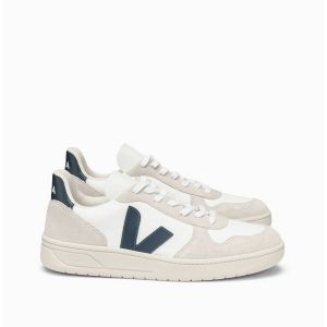 Veja Sneakers In B-mesh V-10 White Nautico Bianco Donna Taglie 46
