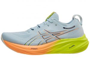 Scarpe ASICS Gel Nimbus 26 PARIS Grigio/Giallo Safety Uomo