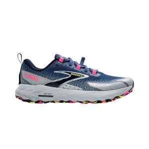 Scarpe Brooks Cascadia 18 Grigio Blu AW24 da donna