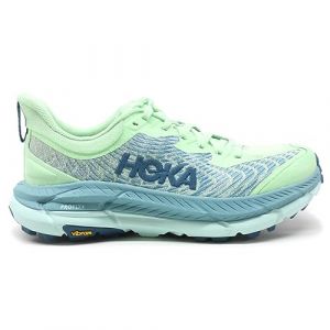 Hoka One One Donna Mafate Speed 4 Textile Synthetic Lime Glow Ocean Mist Formatori 39 1/3 EU