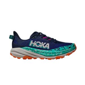 Scarpe Hoka Speedgoat 6 Blu Verde AW24 Donna