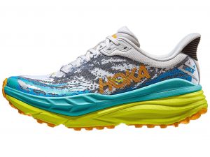 Scarpe HOKA Stinson 7 Bianco/Primula Uomo