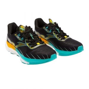 Joma - Scarpe Running Supercross 7 nero-turchese uomo