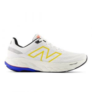 New Balance Uomo Fresh Foam X 860v14 in Bianca/Blu/Arancia, Synthetic, Taglia 44