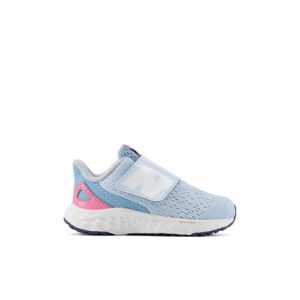 New Balance Bambino Fresh Foam Arishi v4 Hook and Loop in Blu/Rosa