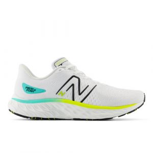 New Balance Uomo Fresh Foam X EVOZ v3 in Bianca/Nero/Giallo/Verde