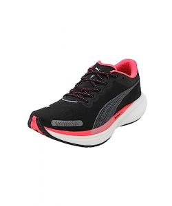 Puma Women Deviate Nitro 2 Neutral Running Shoe Running Shoes Black - Red 5