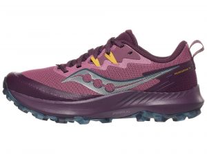 Scarpe Saucony Peregrine 14  Plum/Eggplant Donna