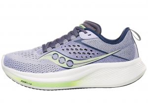 Saucony Ride 17 Wide Women's Shoes Iris/Navy