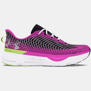 Scarpe da corsa Under Armour Infinite Pro Run Anywhere da donna Nero / Tetra Grigio / Bianco 42.5