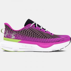 Scarpe da corsa Under Armour Infinite Pro Run Anywhere da uomo Nero / Tetra Grigio / Bianco 47