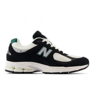 New Balance Uomo 2002R in Nero/Verde/Bianca