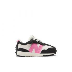 New Balance Bambino 327 NEW-B HOOK & LOOP in Nero/Rosa