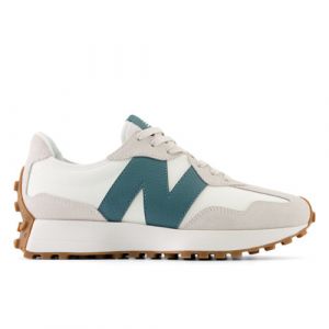 New Balance Donna 327 in Beige/Verde